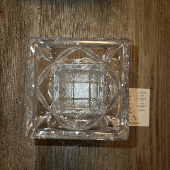 NIB PartyLite Quad Prisim Pedestal 7" - Picture 5 of 7